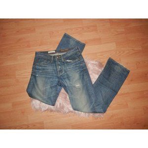 Adriana Goldschmied Women's 29 Button Fly The Protege Slim Straight Jeans 3048